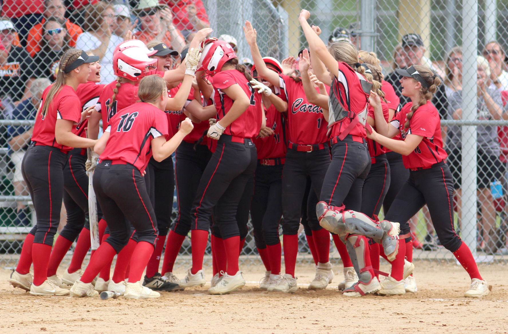 Marshfield at Chi-Hi softball 6-23-21